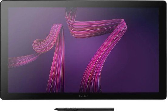 לוח גרפי Wacom Cintiq Pro 17 Graphic Pen Display Including Wacom Cintiq Pro Easy Stand DTH172K0B - כולל מעמד וכולל עט