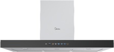 קולט אדים צמוד-קיר 90 ס''מ Midea MH90M77ET23MW-IL - נירוסטה