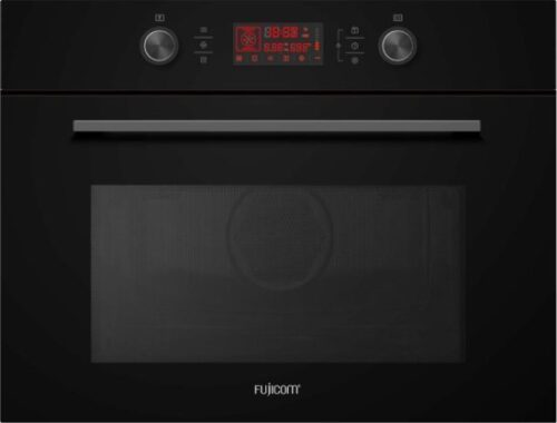 תנור בנוי משולב מיקרוגל 45 ס''מ 44 ליטר 13 תוכניות Fujicom FJ-BOMW245BL - צבע שחור