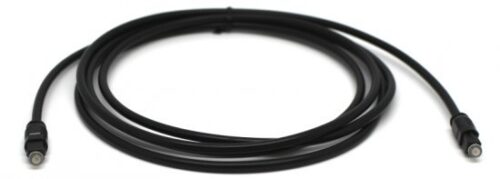 כבל אופטי Toslink ל-Toslink זכר באורך 3 מטר Gold Touch