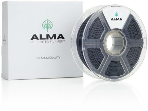 סליל הדפסה (פילמנט) 1.75 מ”מ / 1 ק”ג דגם ABS+ (PRO) מבית ALMA - צבע אפור