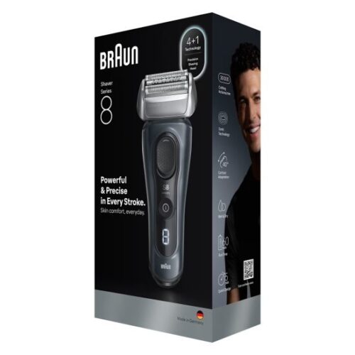 מכונת גילוח חשמלית (יבש ורטוב) Braun Series 8 Wet & Dry