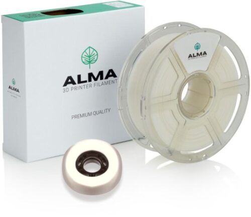 435320_b_1.jpg סליל הדפסה (פילמנט) 1.75 מ”מ / 1 ק”ג דגם TPE FLEXIBLE מבית ALMA - צבע טבעי - בעל אישור FDA
