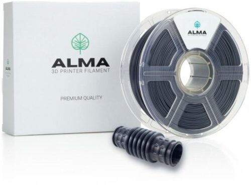 סליל הדפסה (פילמנט) 1.75 מ”מ / 1 ק”ג דגם TPU95A מבית ALMA - צבע אפור