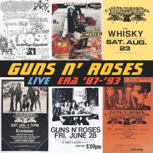 אלבום מרובע Guns N Roses - Live Era 87-93 Box Set Vinyl 4LPs