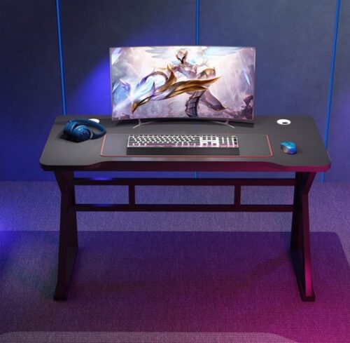 שולחן גיימינג ברוחב 100 ס''מ דגם MSH-10-33 מבית Rosso Italy - צבע שחור