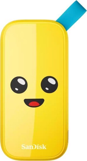 435869_b_1.jpg כונן SSD נייד Sandisk Portable External 2TB SSD USB 3.2 Type-C SDSSDE30-2T00-G25F - מהדורת Fortnite Peely