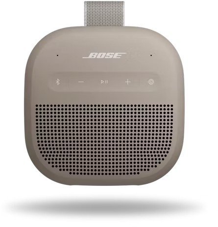 רמקול Bluetooth נייד Bose SoundLink Micro 2nd Gen - צבע אבן חול - אחריות יבואן רשמי ניופאן