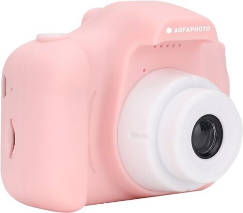 מצלמה דיגיטלית קומפקטית לילדים AgfaPhoto Realikids Cam Mini - צבע ורוד