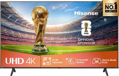 טלוויזיה חכמה 50 אינץ' Hisense UHD 4K Smart TV DLED 50A69Q