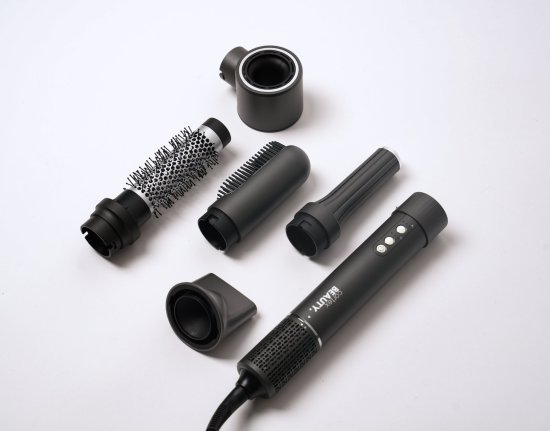 מעצב שיער חשמלי דגם Air Styler 5In1 - צבע שחור