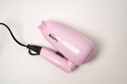 Cortex - מייבש שיער מיני מתקפל - צבע ורוד