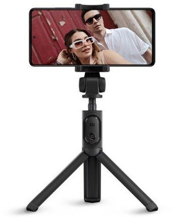 437761_b_1.jpg חצובת מוט סלפי 52 ס''מ Xiaomi Selfie Stick Tripod Mini - צבע שחור