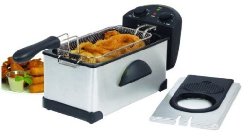 מציאון ועודפים - סיר טיגון עמוק מנירוסטה 3.5 ליטר Normande ND-3501 2000W