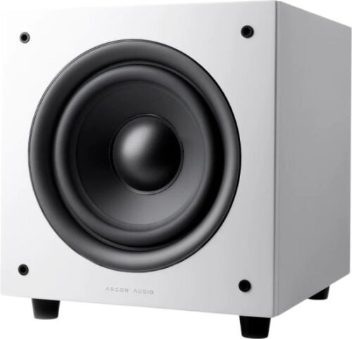 סאבוופר אקטיבי Argon Audio MALMO SUB 6 - צבע לבן  - עם וופר 6 אינץ'