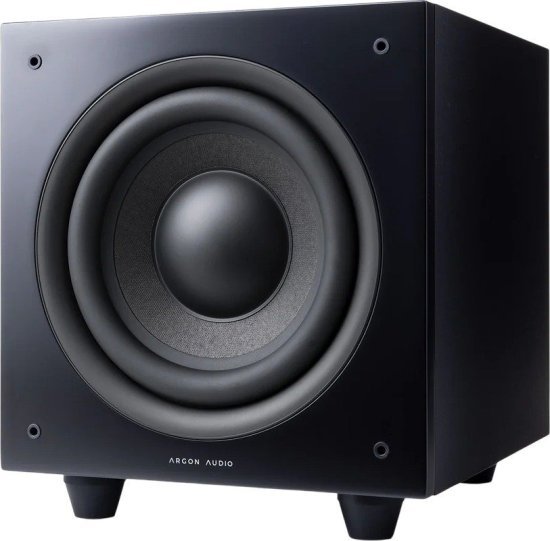 סאבוופר אקטיבי Argon Audio MALMO SUB 8 - צבע שחור - עם וופר 8 אינץ'