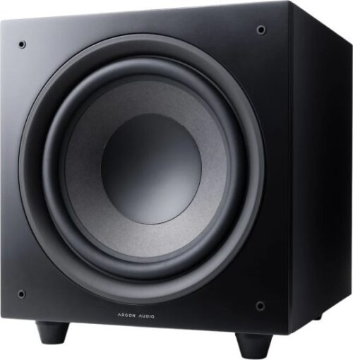 סאבוופר אקטיבי Argon Audio MALMO SUB 10 - צבע שחור - עם וופר 10 אינץ'