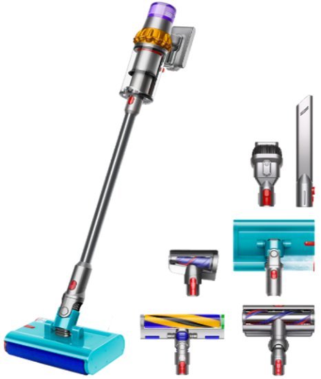 שואב אבק אלחוטי Dyson V15s Detect Submarine