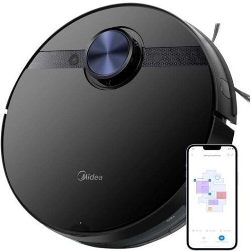 שואב אבק רובוטי לניקוי יבש ורטוב Midea M7 EVO - צבע שחור - שנה אחריות יבואן רשמי על ידי המילטון