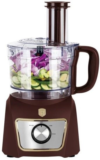 מעבד מזון רב־תכליתי 8 ב-1 Berlinger Haus BH9591 500W - צבע בורדו מט