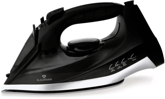 מגהץ אדים Blaumann BL9036 1600W מבית Berlinger Haus - צבע שחור / כסוף