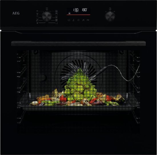 תנור פירוליטי בנוי 8 תוכניות 71 ליטר AEG 6000 Series Multifunction ABS65421B - זכוכית שחורה - תוצרת גרמניה