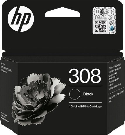 ראש דיו שחור מקורי HP No 308 7FP21UE