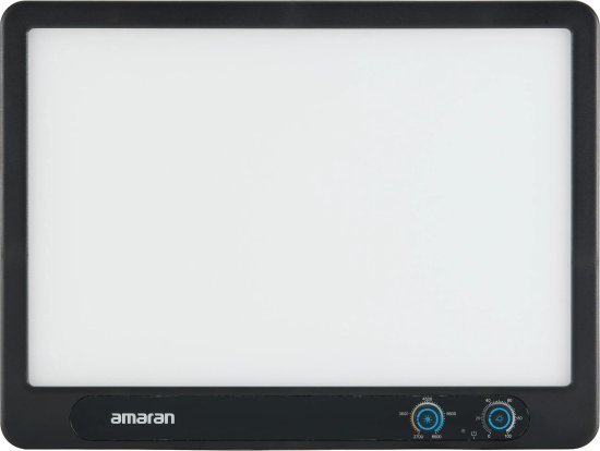 פנס LED מלבני ליוצרי תוכן 30W Bi-Color דגם Verge מבית Amaran - צבע שחור