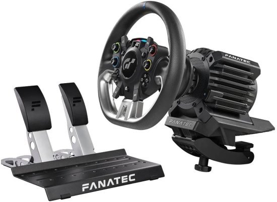 442448_b_1.jpg סט הגה ודוושות מרוצים Fanatec Gran Turismo® DD Pro (5 Nm)
