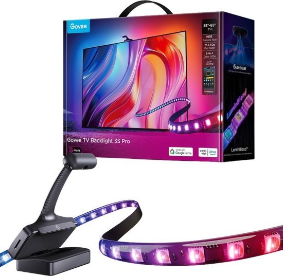 442837_b_1.jpg מערכת תאורה חכמה לטלוויזיה 55-65 אינץ' Govee TV Backlight 3 Pro