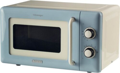 מיקרוגל 20 ליטר Ariete Vintage 800W - צבע כחול