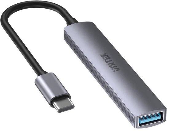 מפצל 4 חיבורים דגם H1208B מבית Unitek - שנתיים אחריות על ידי היבואן הרשמי