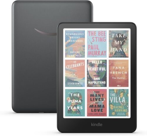 443116_b_1.jpg קורא ספרים אלקטרוני Amazon Kindle Colorsoft Signature Edition 7'' 32GB Wi-Fi - צבע שחור מתכתי