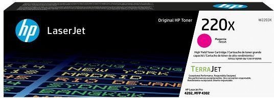 מחסנית טונר מקורית HP LaserJet 220X W2203X - צבע מגנטה