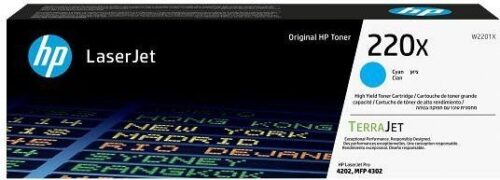 מחסנית טונר מקורית HP LaserJet 220X W2201X - צבע ציאן