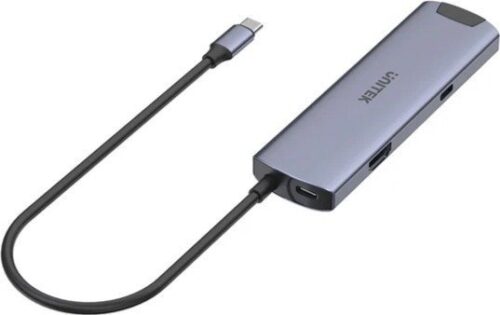 מפצל 6 חיבורים דגם H1112F מבית Unitek - שנתיים אחריות על ידי היבואן הרשמי