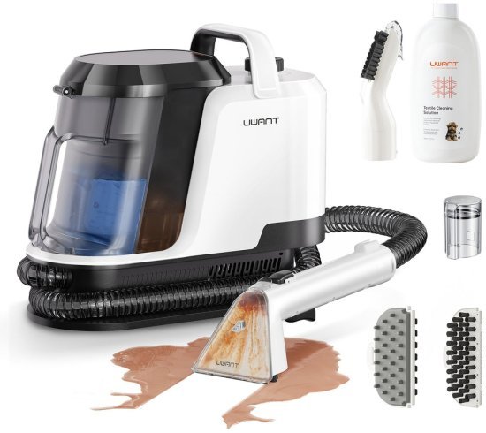 מנקה כתמים רב תכליתי בקיטור Uwant Y100 Steam 18000Pa 1750W - צבע לבן