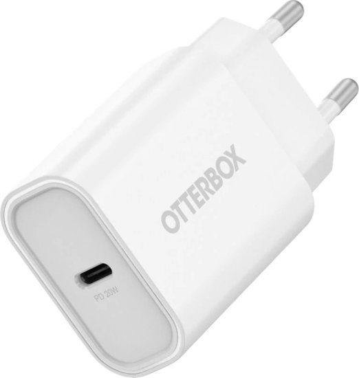 444189_b_1.jpg מטען קיר מהיר 20W בחיבור PD USB-C מבית OtterBox - צבע לבן