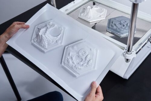 מארז 30 יריעות פלסטיק HIPS לוואקום פורמינג בעובי 0.5 מ''מ וגודל 300x205 מ''מ - צבע לבן