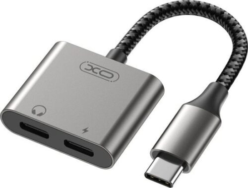 מתאם מ-USB-C לשתי USB-C לטעינה מהירה ולהאזנה דגם NB-R257A מבית XO
