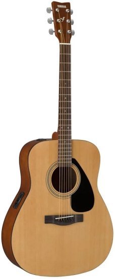 גיטרה אקוסטית חשמלית דגם FX310AII מבית Yamaha - צבע עץ טבעי