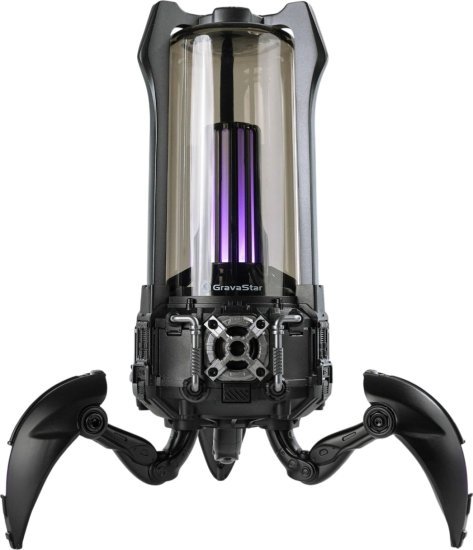 רמקול Bluetooth נייד GravaStar Supernova - צבע Matt Black