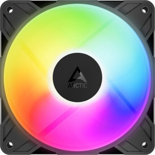 מאוורר למארז עם להבים הפוכים Arctic P12 Pro Reverse A-RGB 120mm PWM - צבע שחור