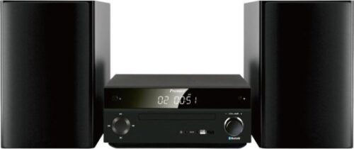 מערכת מיקרו סטריאו עם נגן CD ורדיו FM דגם PM770 מבית Premier - צבע שחור