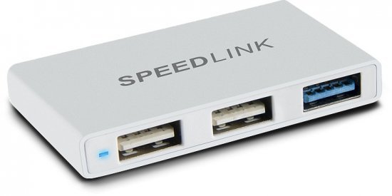 447898_b_1.jpg מציאון ועודפים - מפצל 3 יציאות SpeedLink Pleca USB Type-C - צבע כסוף