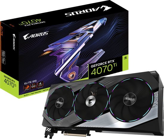 מציאון ועודפים - כרטיס מסך Gigabyte AORUS GeForce RTX 4070 Ti ELITE 12GB GDDR6X