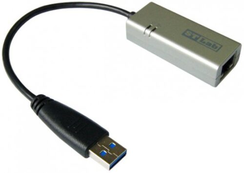 מתאם רשת STLab USB 3.0 to Ethernet 10/100 / 1000Mbps U-980