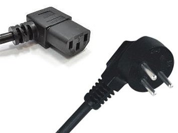 כבל קומקום L באורך 1.5 מטרים - Luggar