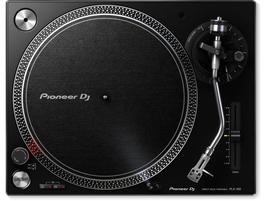 פטיפון אנלוגי לשימוש ביתי Pioneer DJ PLX-500-K - צבע שחור
