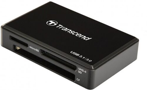 57784_b_1.jpg קורא כרטיסים Transcend TS-RDF8K2 USB 3.1 - צבע שחור